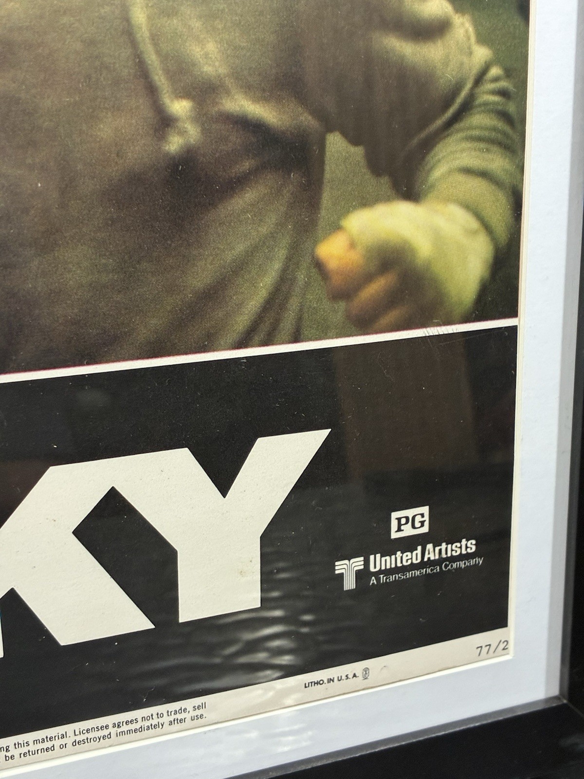 Rocky original 11"x14" lobby card Sylvester Stallone In good Condition #5 of 8