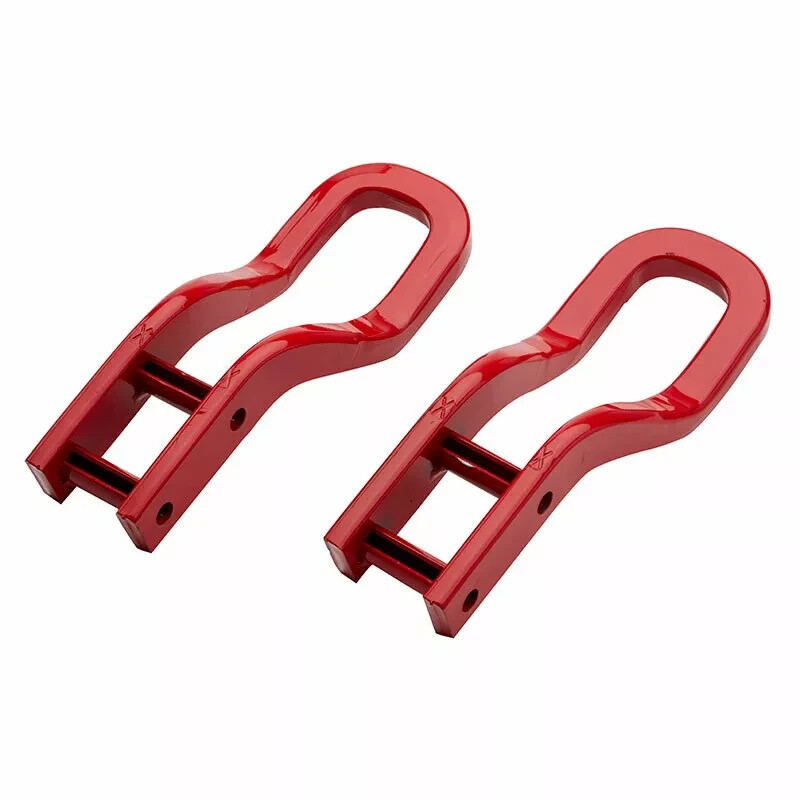 2020-2023 Chevrolet Silverado HD Front Red Tow Hook Pkg 84513877 Red Genuine GM