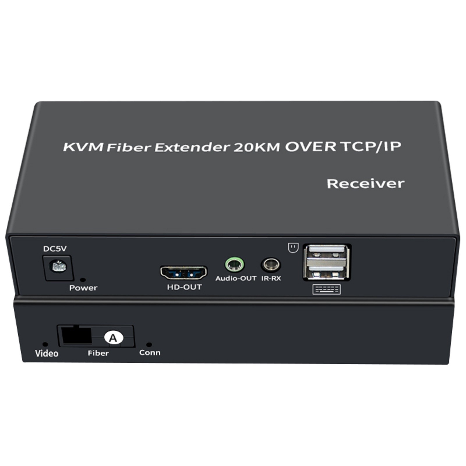 1920X1080P @60Hz HDMI KVM Fiber Extender over SC Fiber Optical Cable to 20Km B
