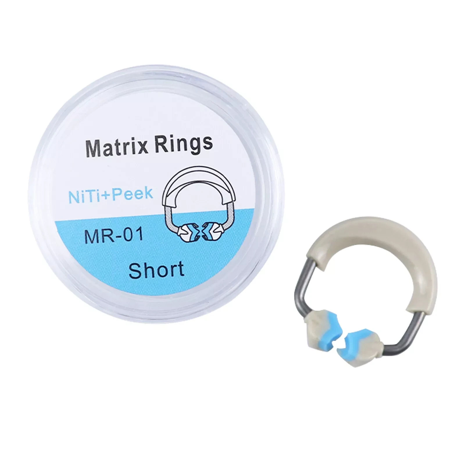 Dental Matrix Bands Ring Sectional Matrice Clamp 3D Separator Fit for Garrison