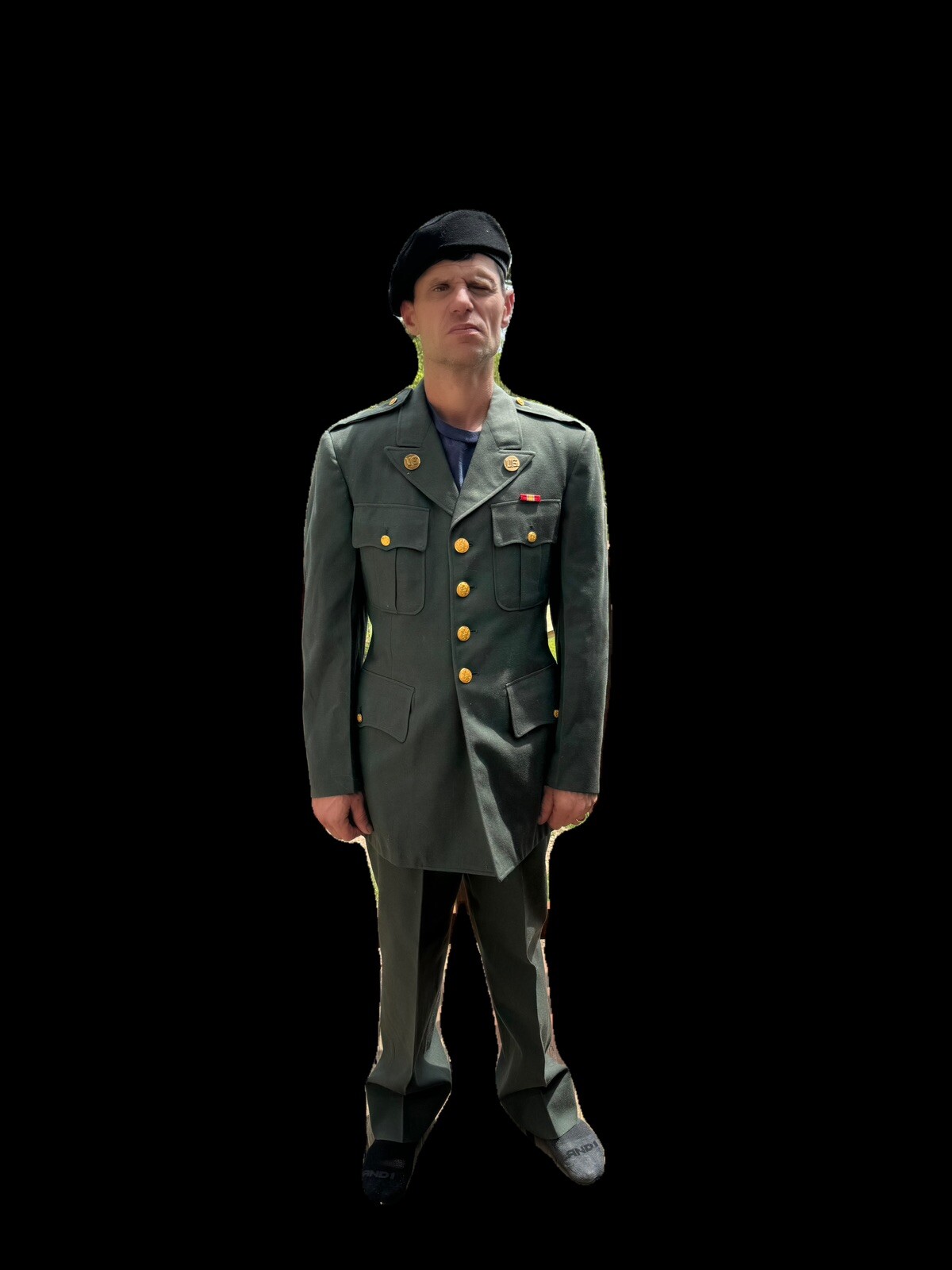 Original 1954 Private/Solider Coat Uniform. Jacket, Pants, Hat📦