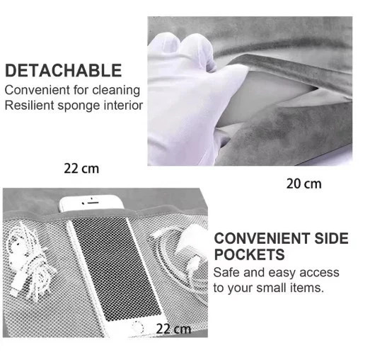 Multi-Angle Pillow for iPad Phone Tablet Read Holder Stand Foam Lap Rest Cushion