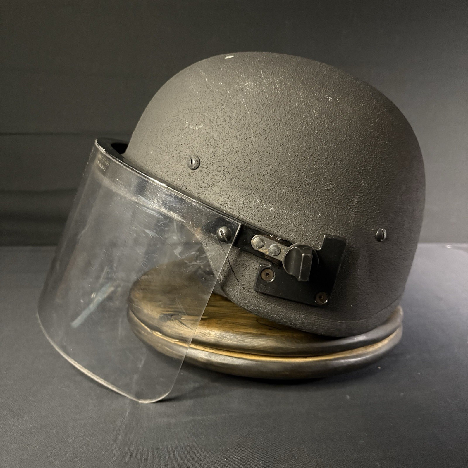 Bullet Proof 3A IIIA Helmet Size Large USA Made Removable Face Shield