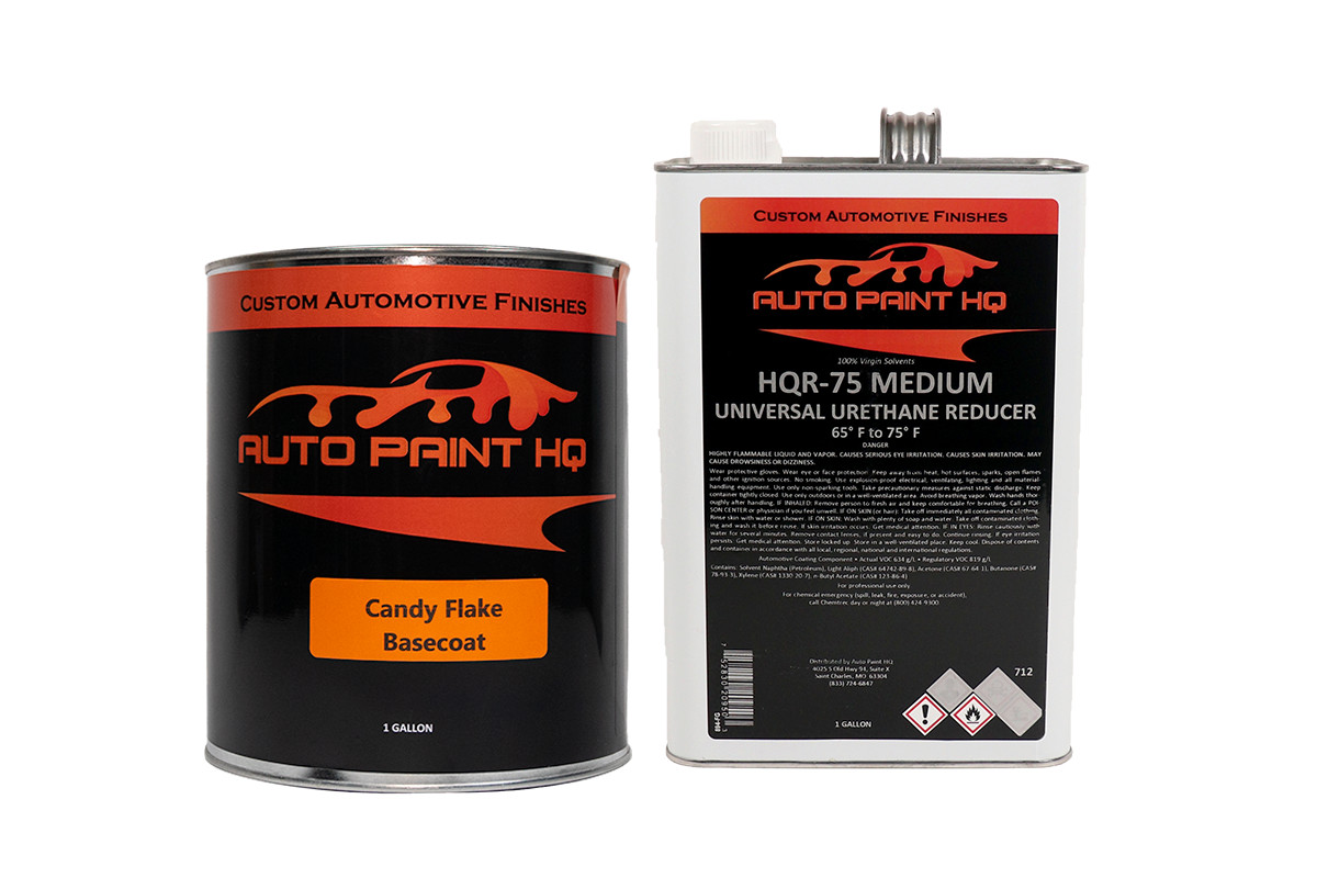 Candy Flake Black Cherry Gallon with Reducer (Candy Midcoat Only) Auto Paint