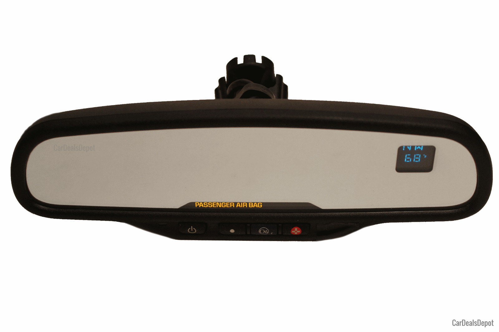 2003-06 Tahoe Yukon Suburban Sierra Avalanche Rear View Mirror Compass Temp OEM