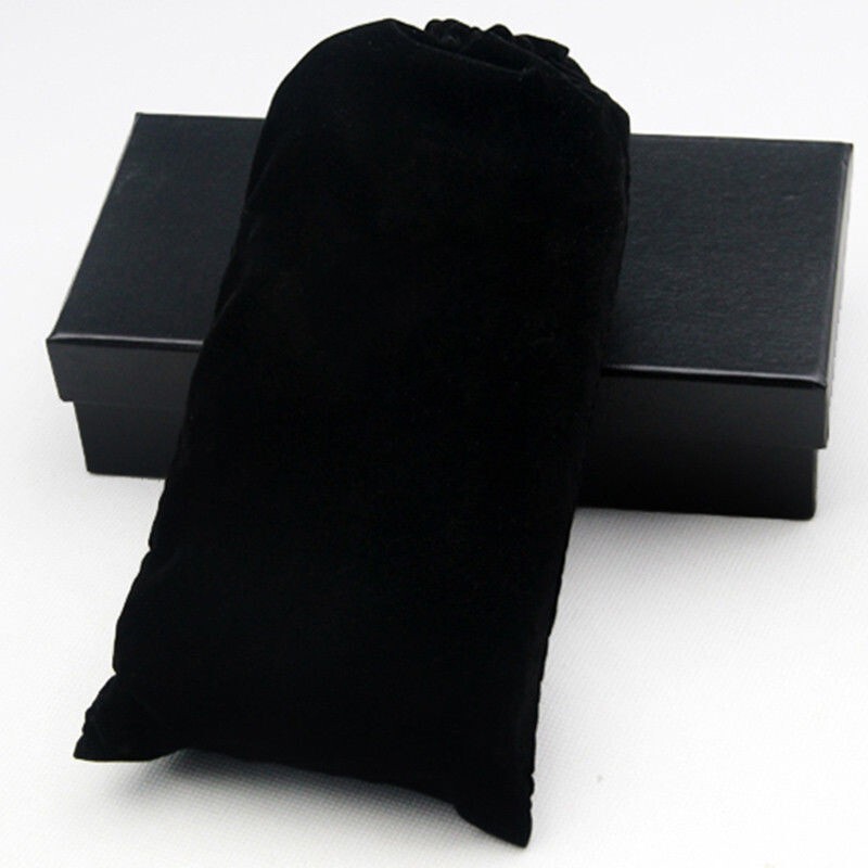 Portable Red Black Leather Cedar Wood 3 Ct Cigar Case Holder Travel Humidor