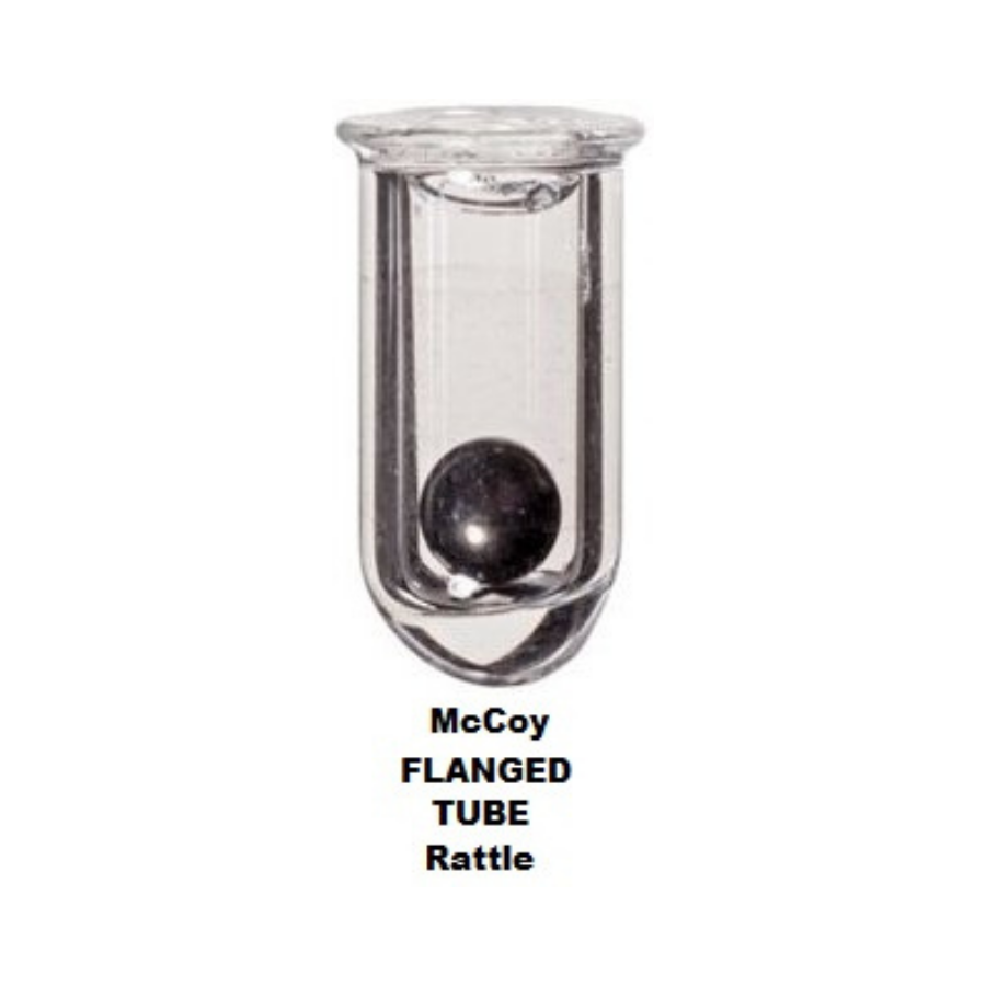 McCoy Fishing Rattles Glass Worm Tube Flanged Tournament Combo Bulk Packs