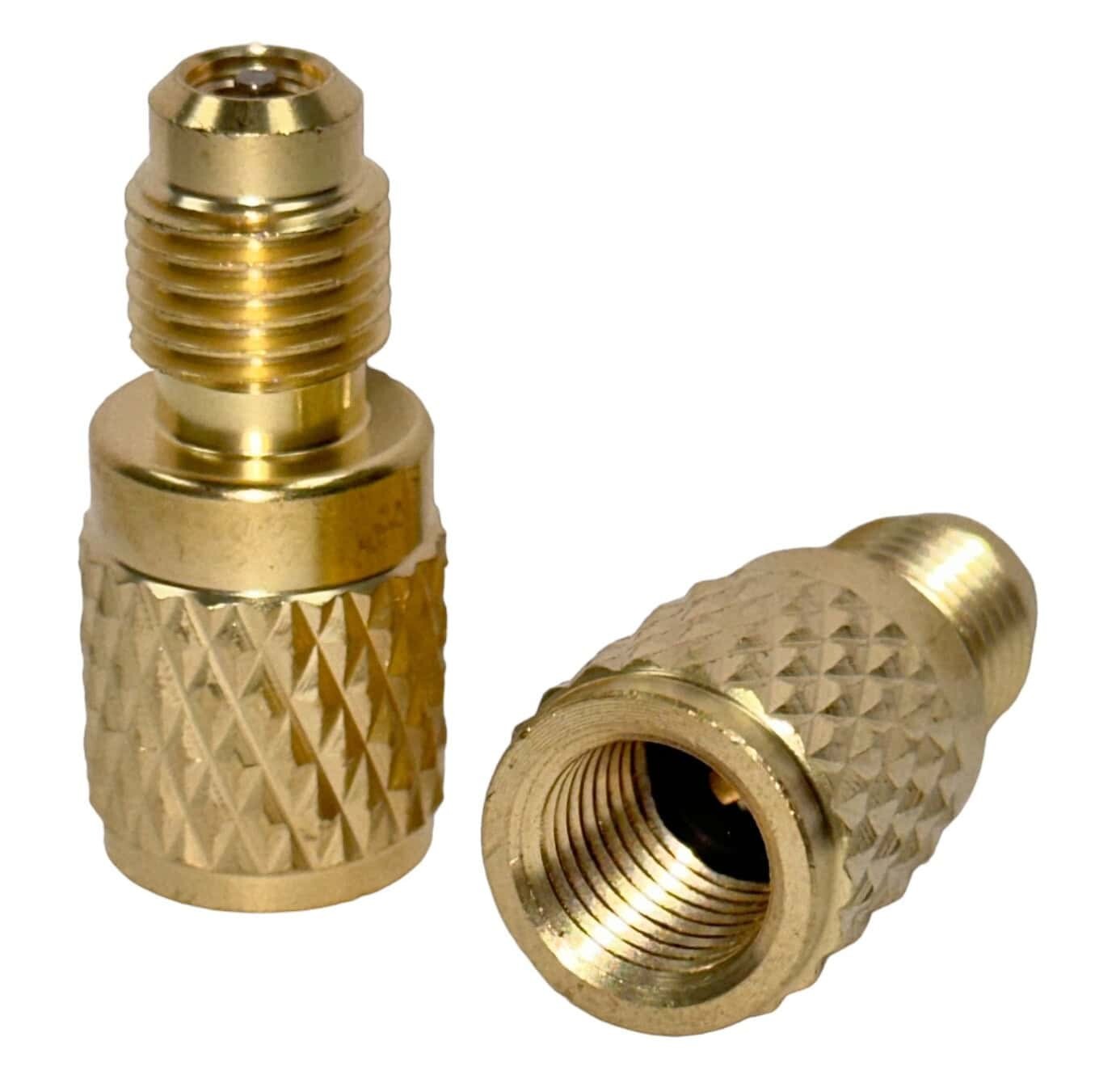 R32 R454b Refrigerant Left Hand Threads Tank Adapter A2L Fitting (1) Fitting