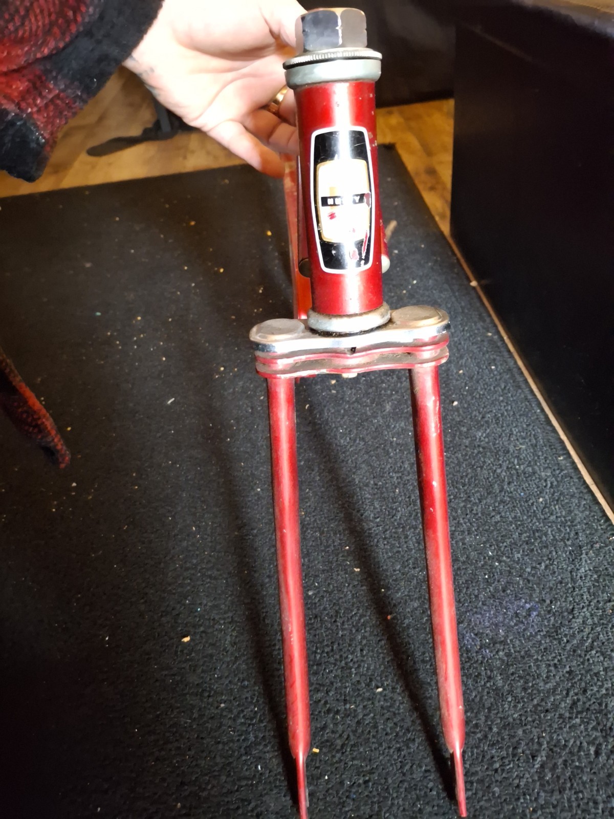 Huffy Cheater Slick 3 Speed Muscle Bike Frame Set Huffy Vintage 1966 Original