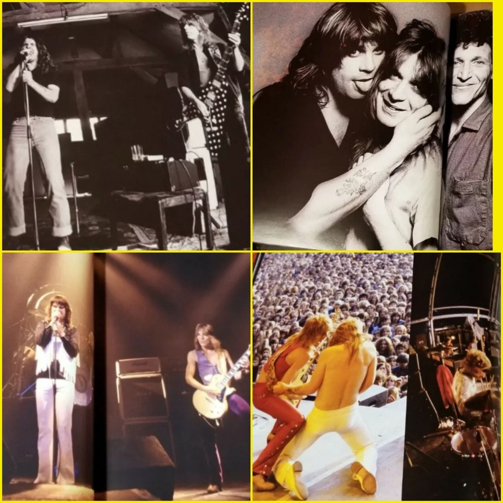 RANDY RHOADS OZZY OSBOURNE LARGE BLIZZARD OF OZZ ERA 88 PAGE COFFEE TABLE BOOK