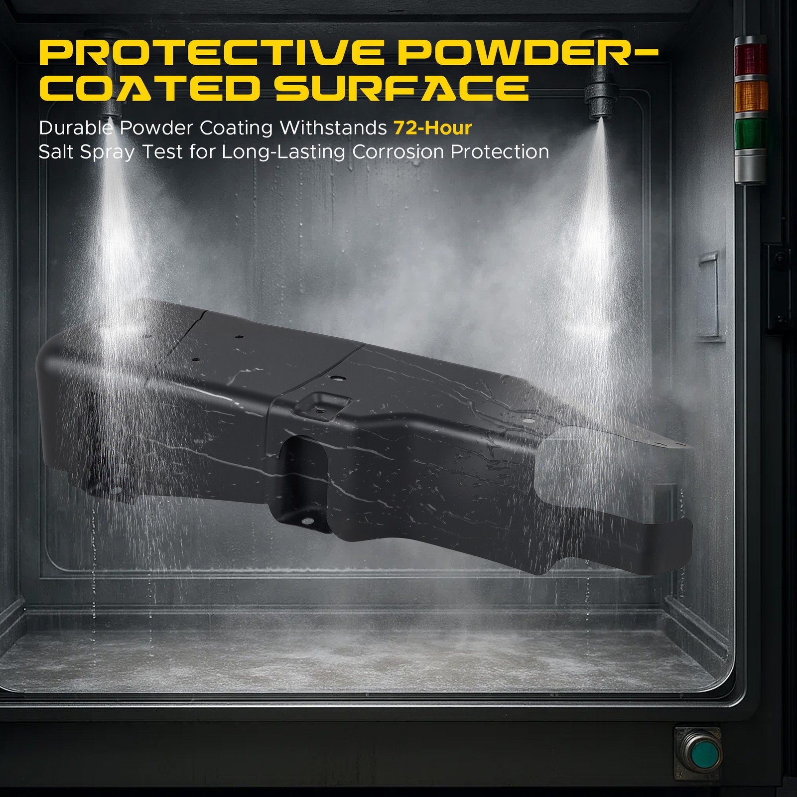 VRC Gas Fuel Gas Tank Skid Plate For 2007-2018 Jeep Wrangler & 2018 JK 2-Door