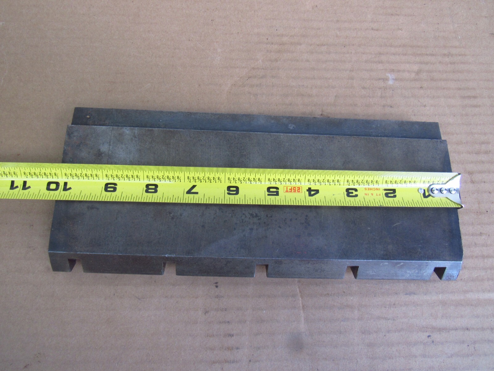 10" L Press Brake 90° Forming Angle Die Block Punch 1/2" Tang 4-5/16" H 1" Thick