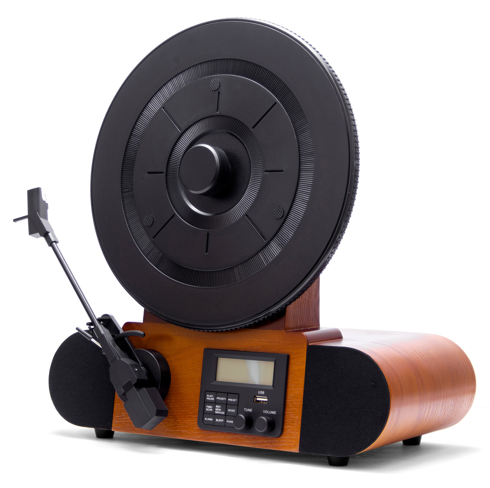 Fuse Vert Vertical Vinyl Record Player- Audio Technica Cartridge + Bluetooth