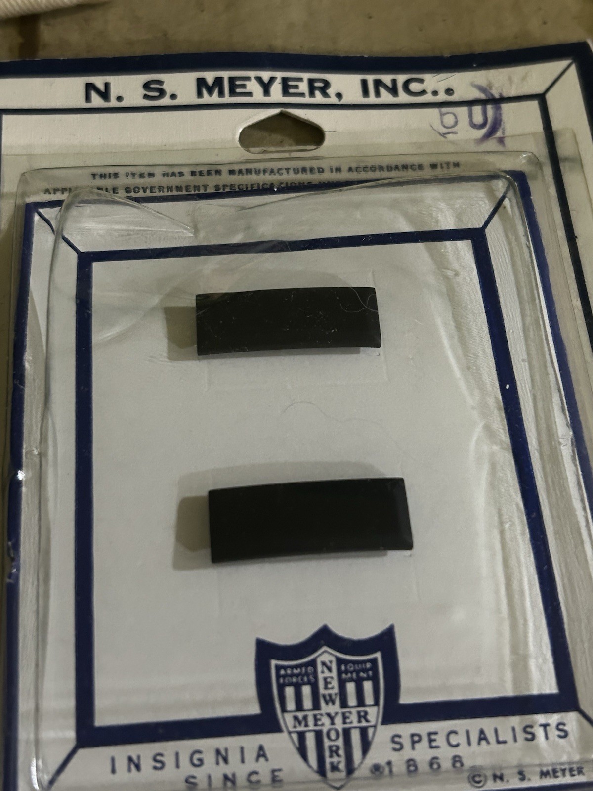 VTG US ARMY Vietnam Era Officer Hat SZ 7 3/8 plus extras