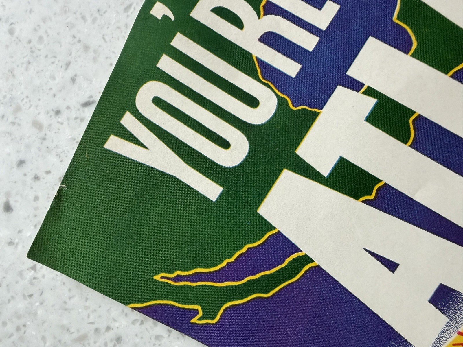 National Safety Council Poster - WWII - Original - You're Not Atlas... (# 6235)