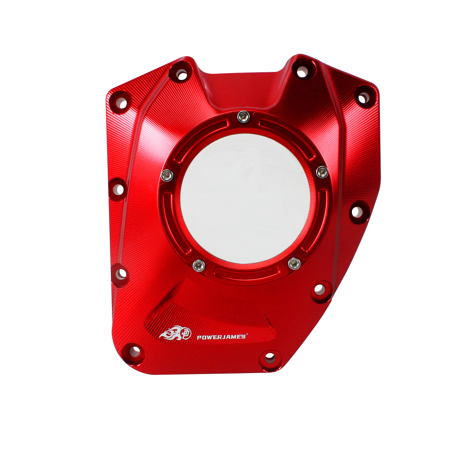 Red Engine Cover Camshaft Cover For Harley 01-17 Dyna Low Rider FXDB FXDF FXDL