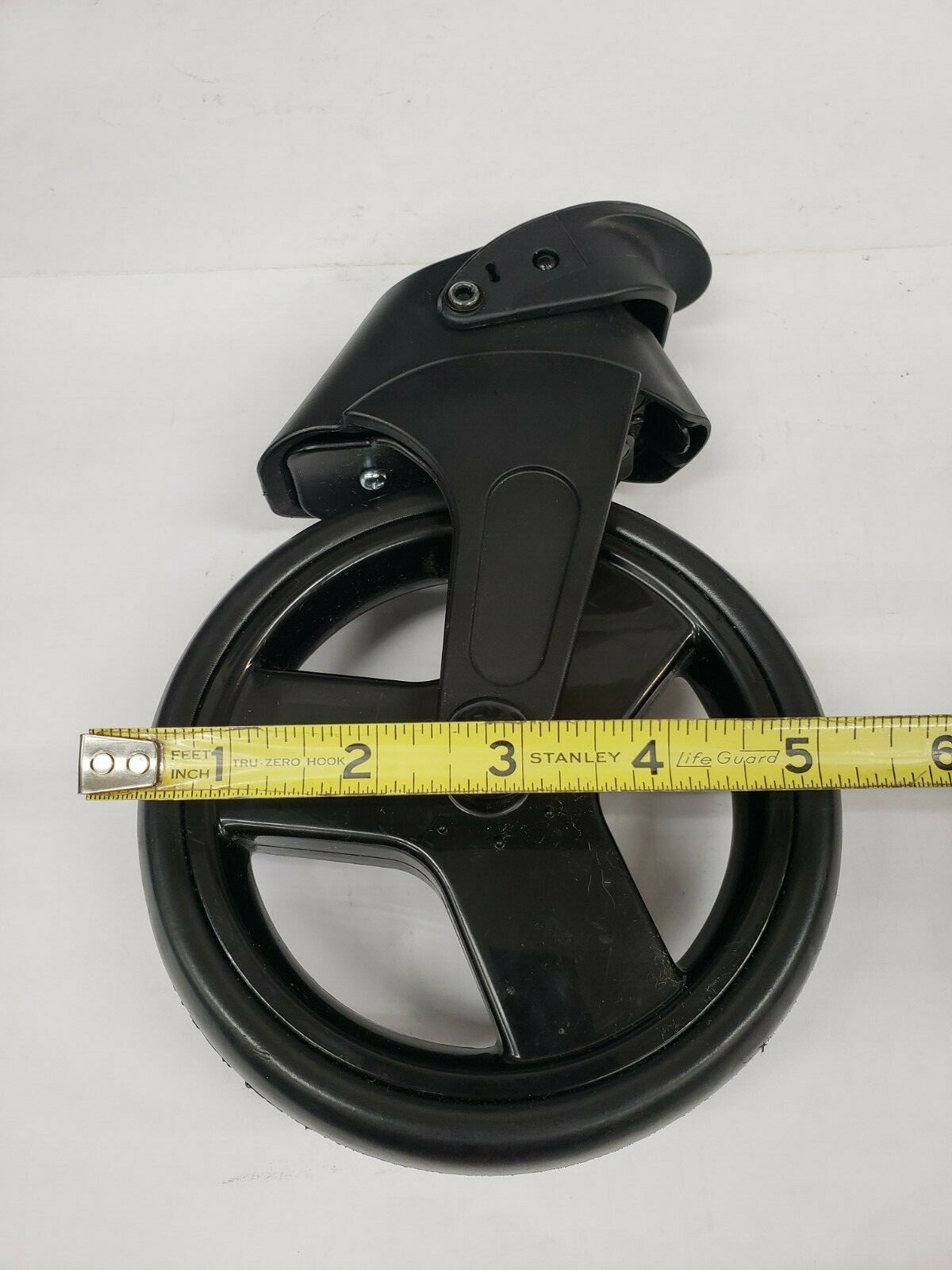 Unbranded 5-1/2" x 1" Plastic Locking Caster Wheel for 1-1/4" Splined Shaft