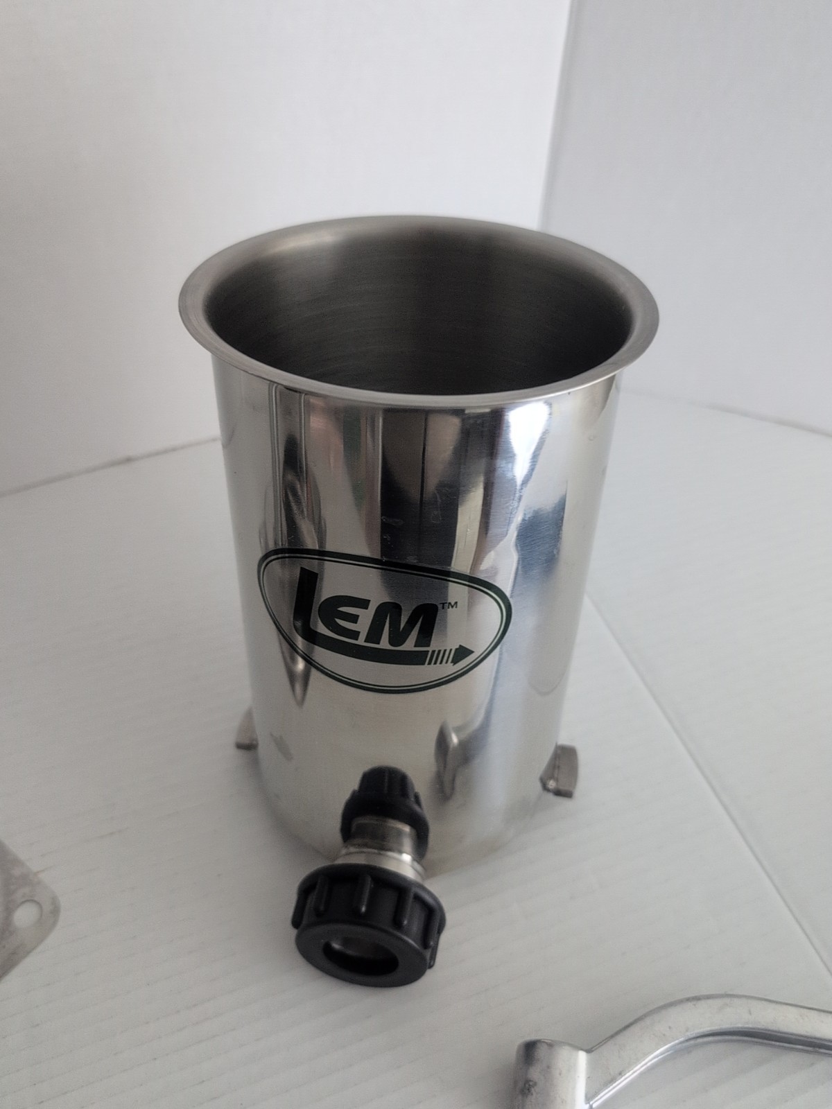 LEM 1606 5 LB Stainless Steel Sausage Stuffer Used With Box