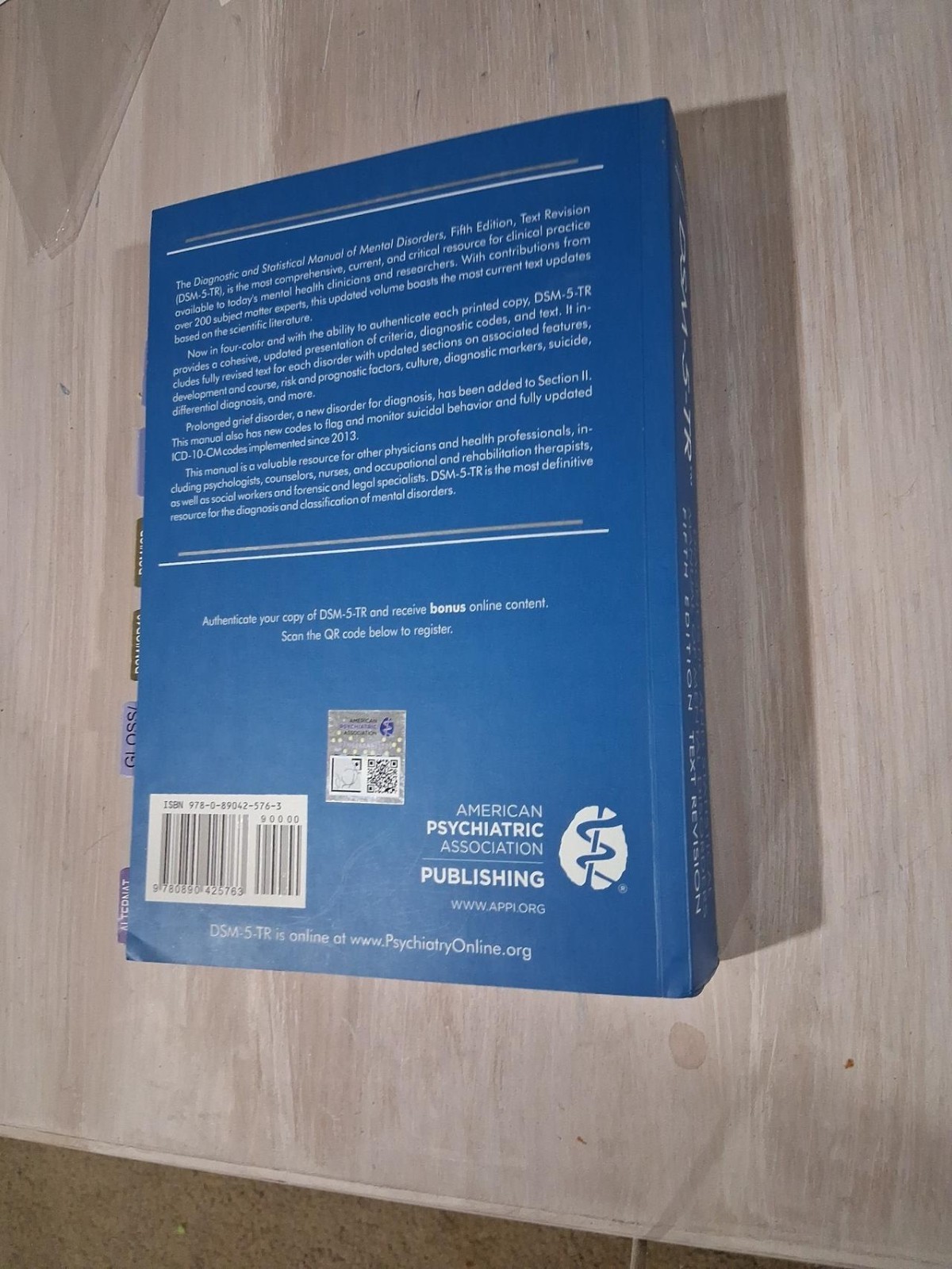 Diagnostic and Statistical Manual of Mental Disorders DSM-5-TR™ TABS INSTALLED