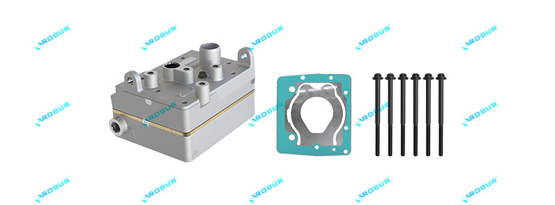Air Brake Compressor Cylinder Head for PACCAR MX13 / 912 218 920 2 / 2121411 /