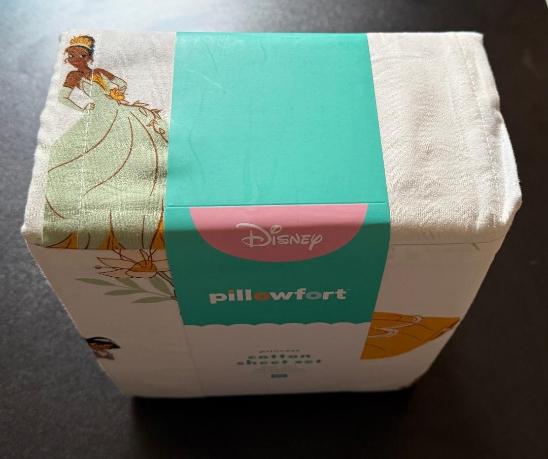 NEW! Full PRINCESS Characters Kids' Sheet SET!! DISNEY Collection by Pillowfort!