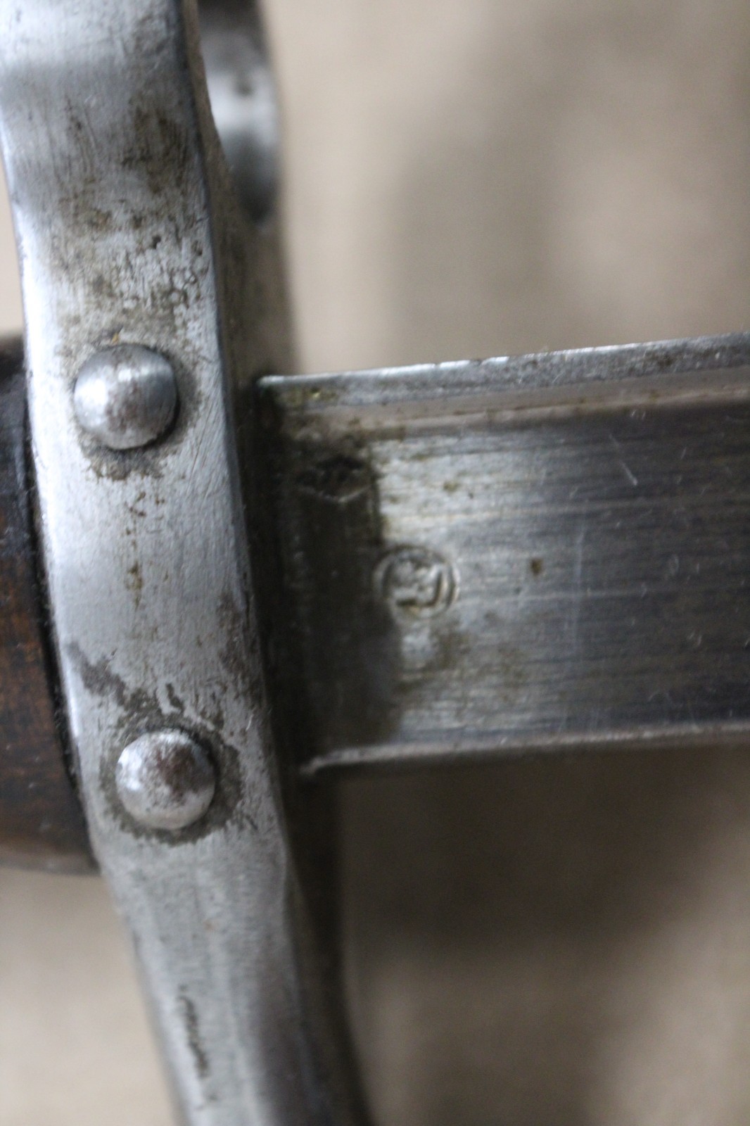 M1874 France GRAS Sword Type Bayonet W/Original Metal Scabbard