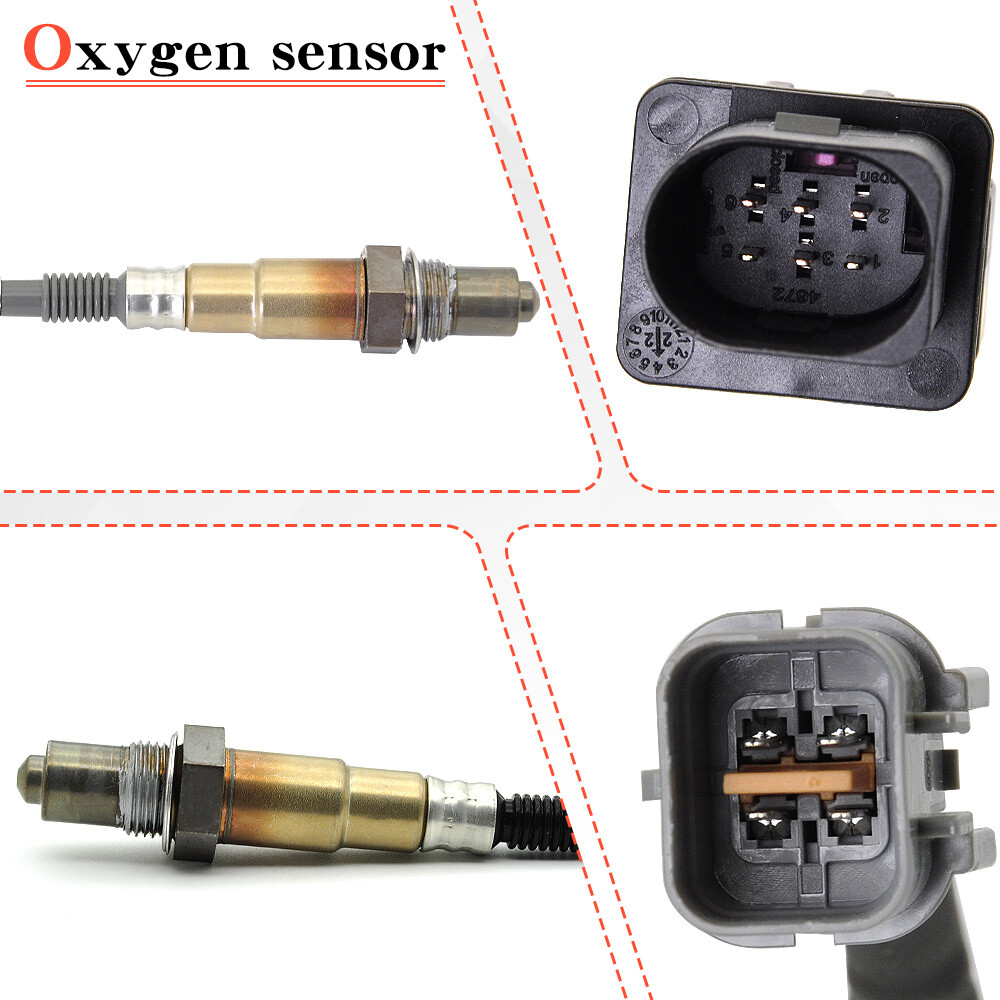 2PCS UPSTREAM + DOWN OXYGEN O2 SENSOR FOR 2012-2017 KIA SOUL 1.6L HYUNDAI ACCENT