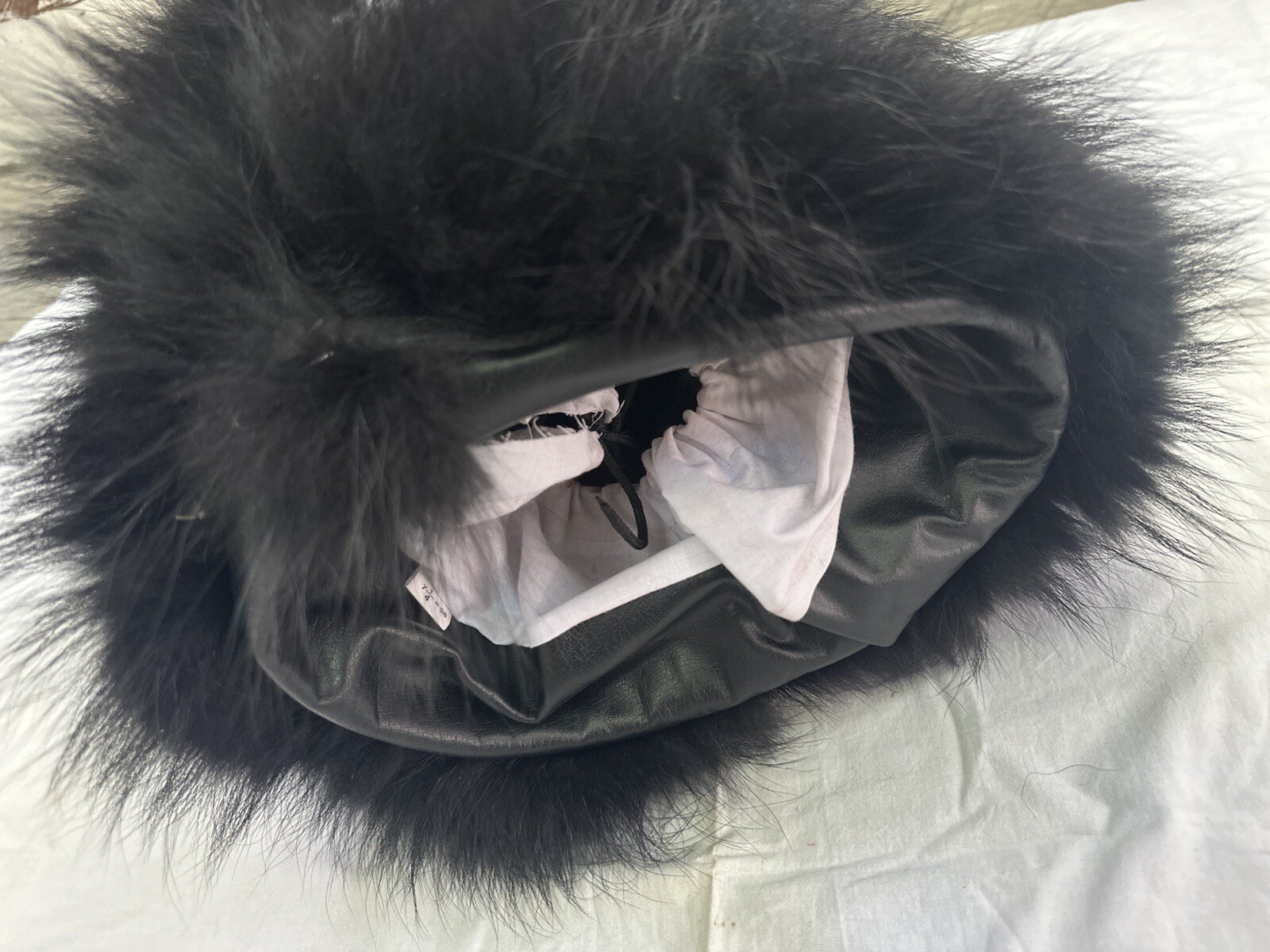 French Napoleonic Bearskin Hat for infantry of guard Officers