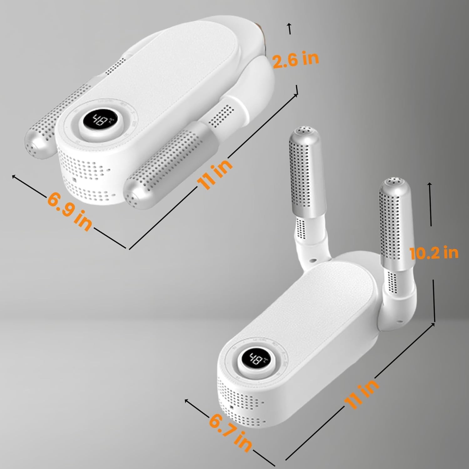 Shoe Dryer Glove Dryer, Dry Wet Shoes with Heat Blower, Intelligent Shoes Dryer