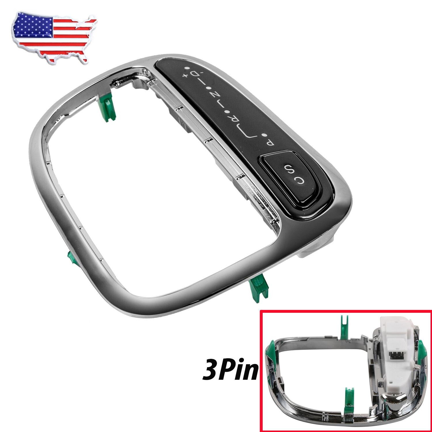 For Mercedes-Benz C230/C280/C350/CLK350 Center Auto Trans Shifter Trim Indicator