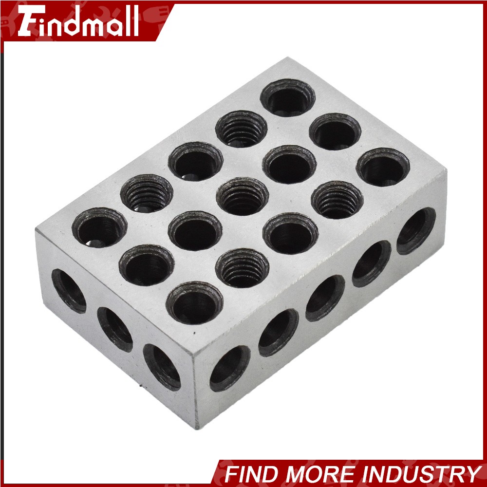 4 Matched Pair Ultra Precision 1-2-3 Blocks 23 Holes .0001" Machinist 123 Jig