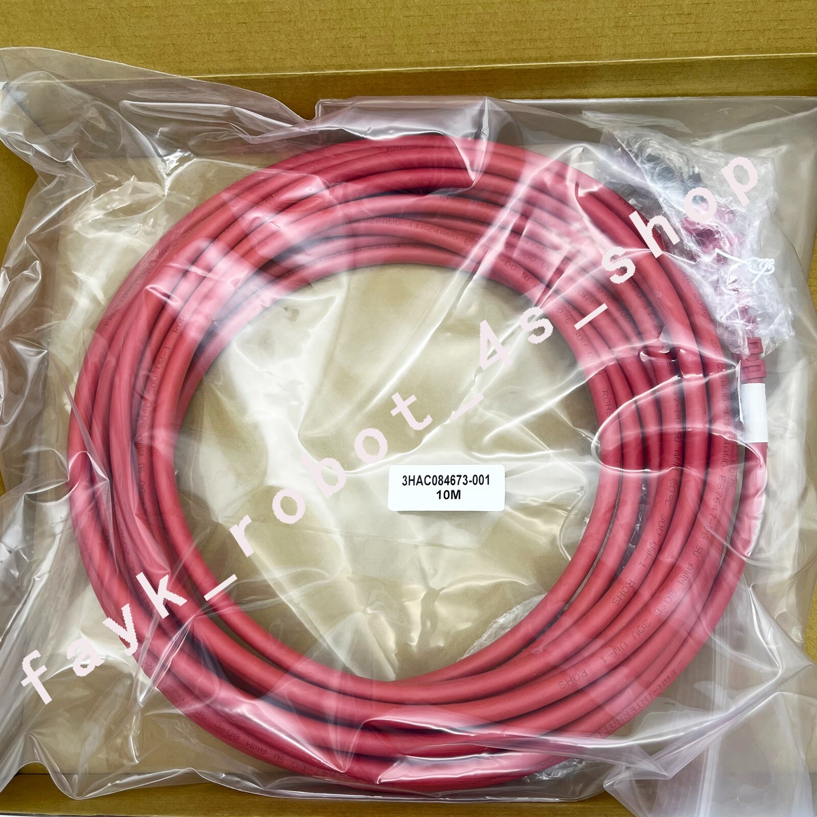 New 3HAC084673-001 10M Teach Pendant connector Cable plug For ABB Teach pendant