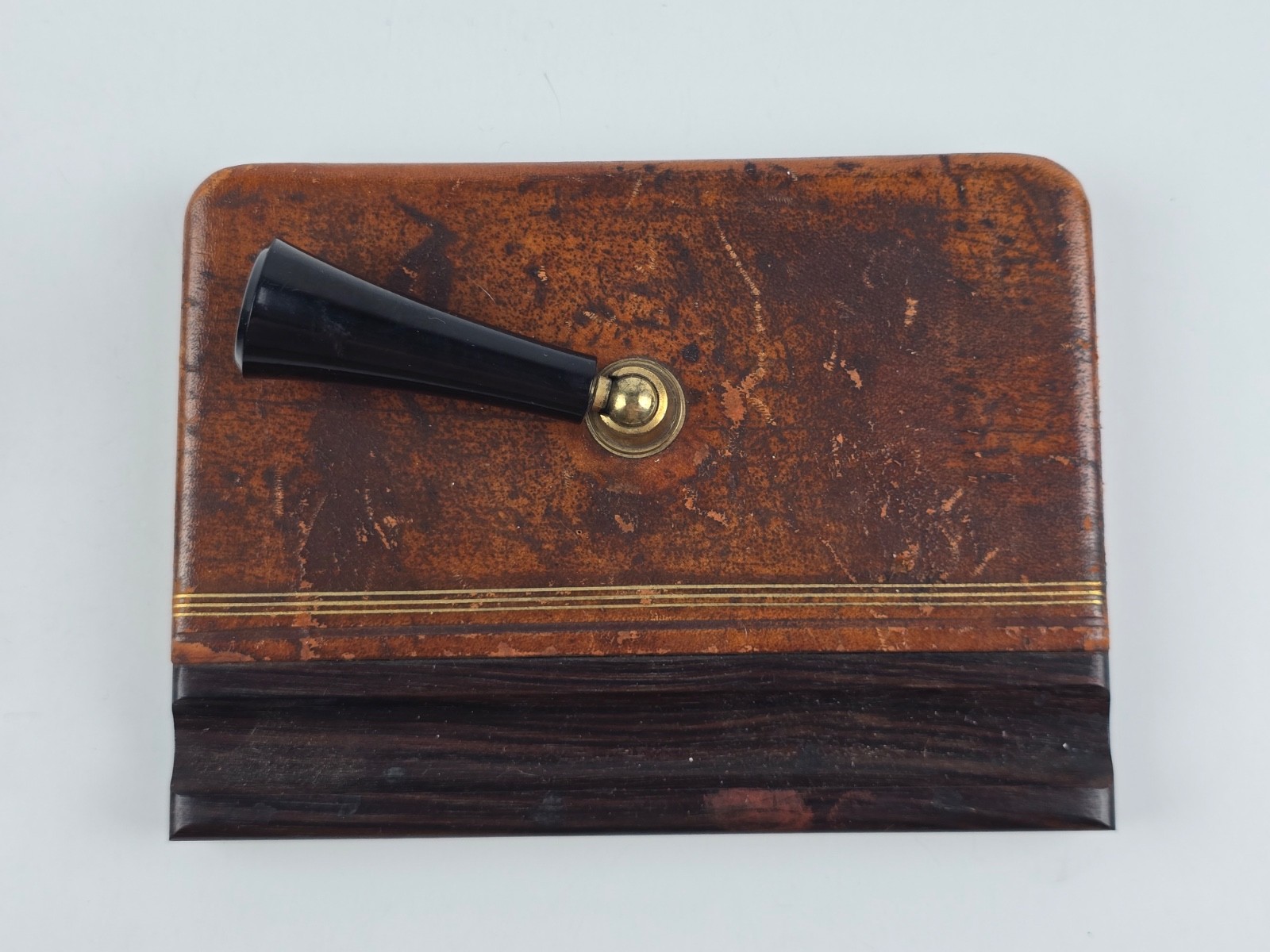 Vintage Parker Striated Vacumatic Fountain Pen Stand & Ink Well Bottle