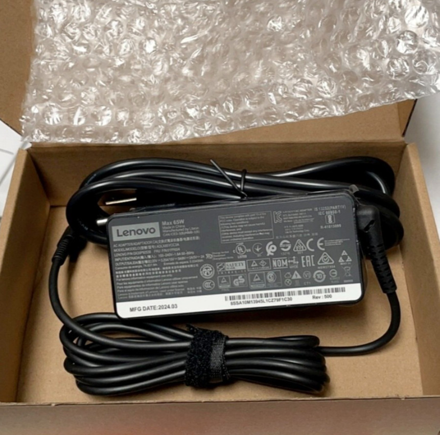 Genuine OEM 65W USB-C Type-C Adapter Charger Lenovo ThinkPad T480 ADLX65YLC3A