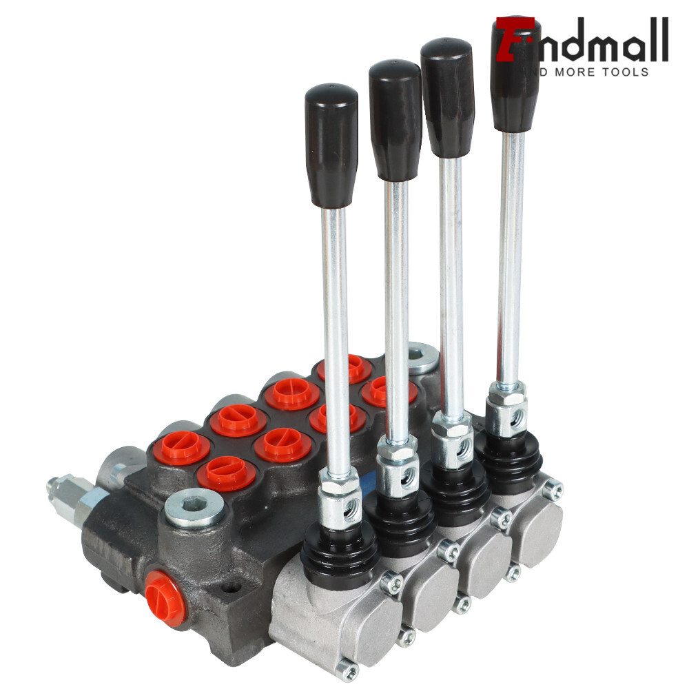 Hydraulic Directional Control Valve 11gpm, Double Acting Cylinder Spool 4 Spool