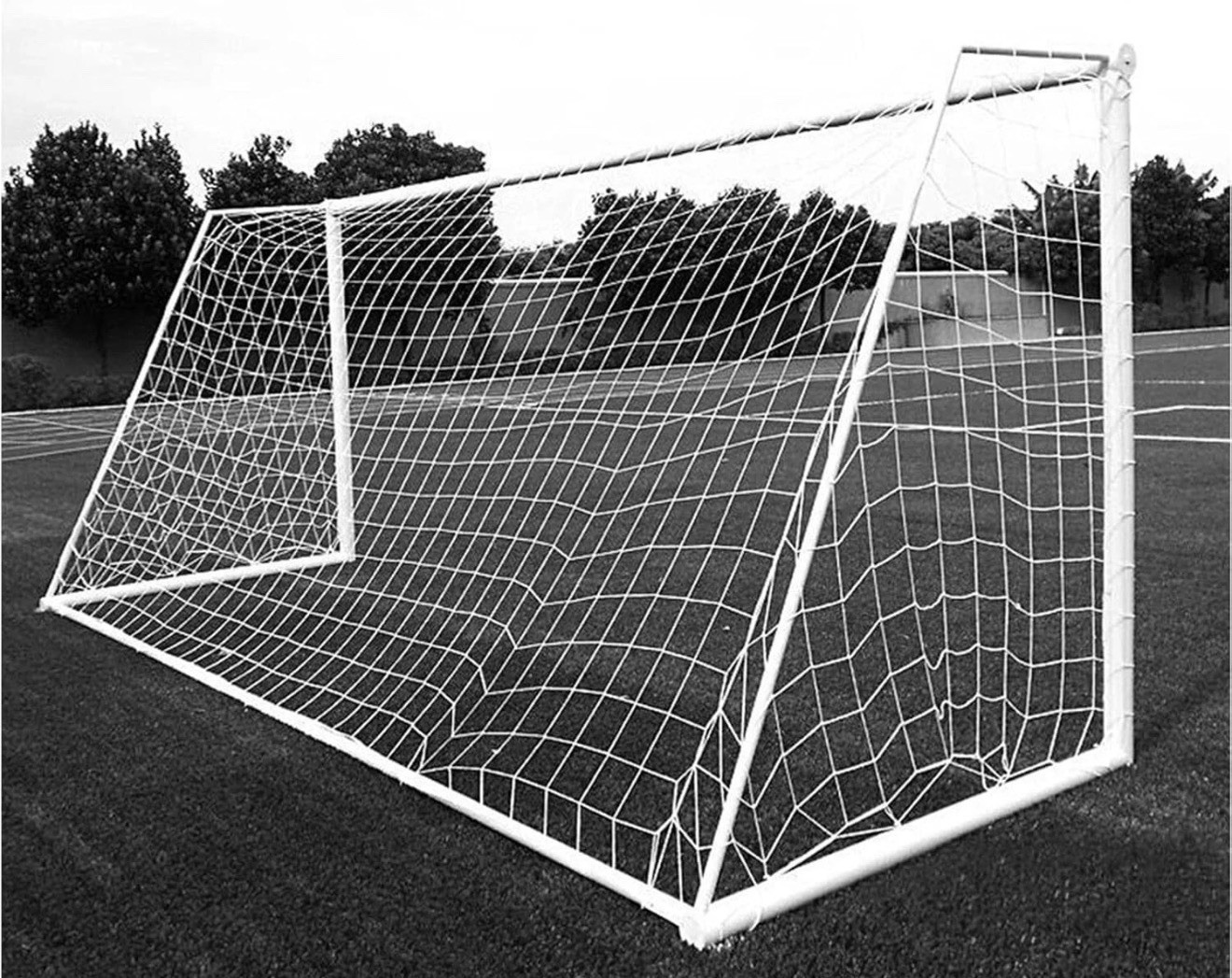 NEW 24 x 8 Ft Soccer Practice Goal Replacement Net - High-Strength Polyethylene