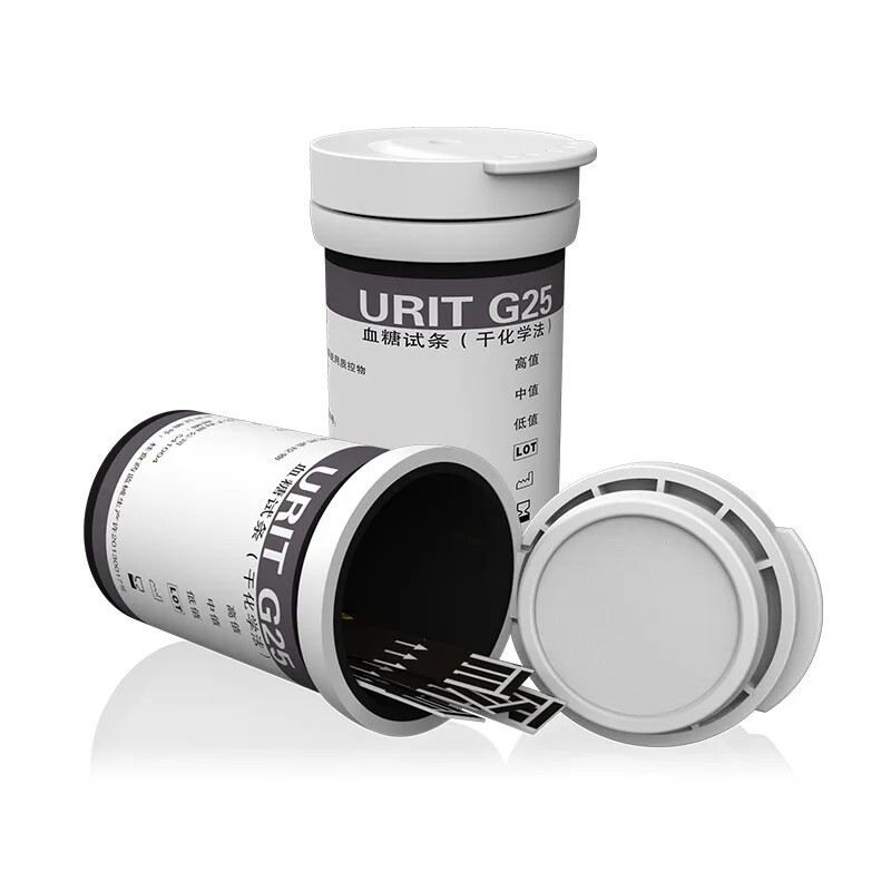URIT-10 Uric Acid Meter Uric Tester 25pcs Test Strips 25 Second Fast Result cdd