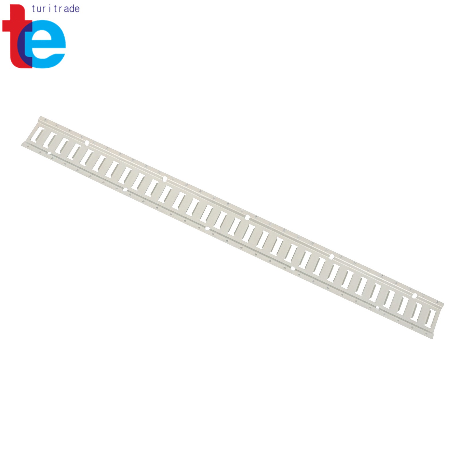 Set of (8) Galvanized Steel 5' Horizontal E-Track Rails for Trailer/Truck/Van