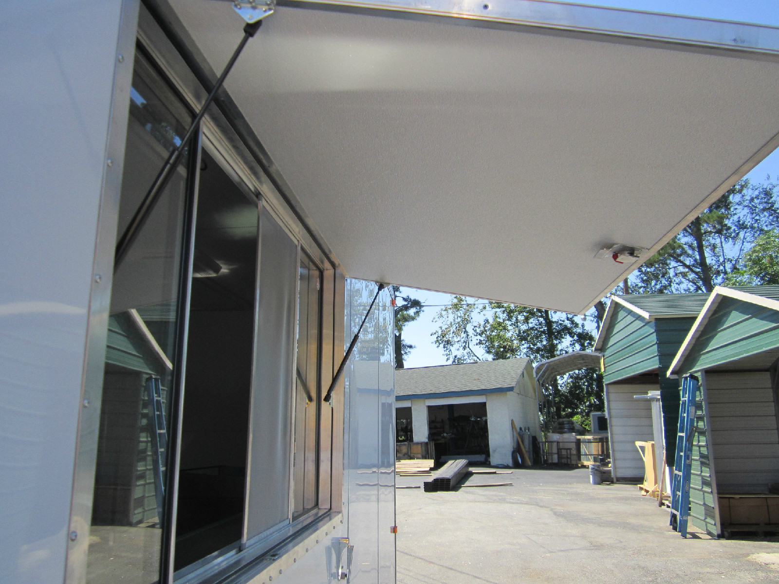 Quality Concession Trailer Serving Window size 40" X 74" "LIFETIME WARRANTY"!