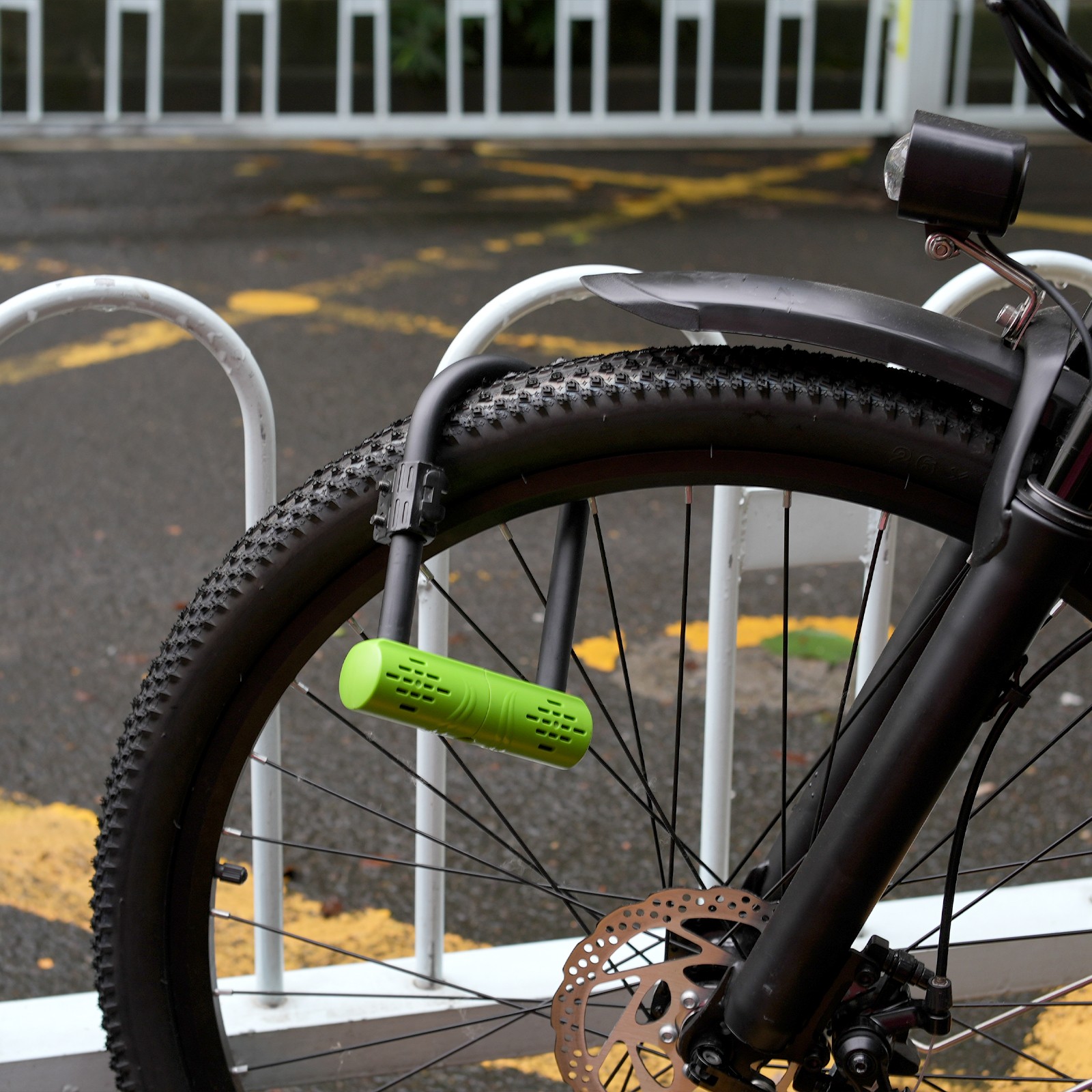 Heavy Duty Bicycle U-lock Steel Bike Lock Anti Theft w/ 2 keys Black Lock