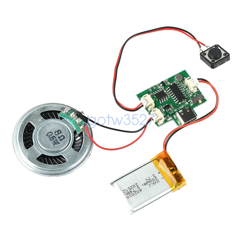 Lot Recordable Sound Module 8M MP3 Record & Play for Birthday Card DIY Projects