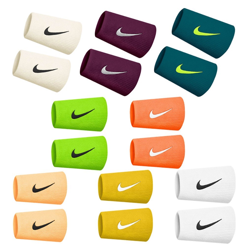 NIKE Tennis Premier Doublwide Wristband Sweatbands