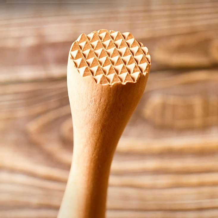 Wooden Muddler for Cocktails 10 Inch, Home and Bar Mojitos, 1pack