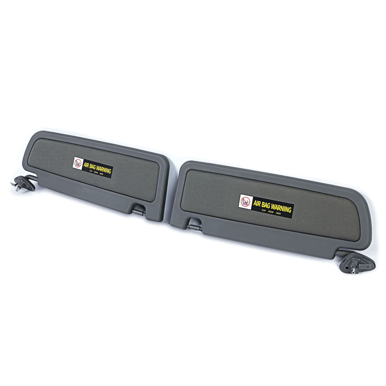 Sun Visor Dark Gray PAIR For 2006-2008 Honda Civic Left & Right Visor SET