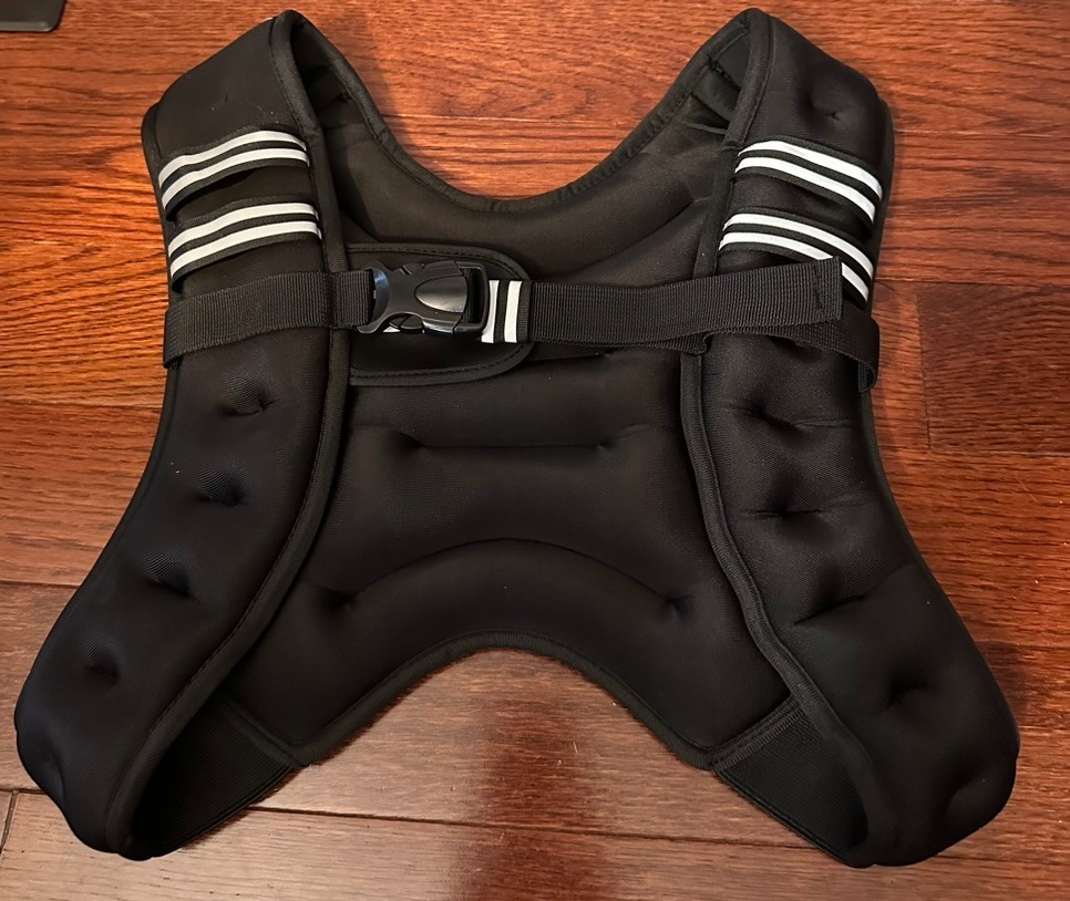 ZELUS Weighted Vest 12 lb Weight Vest with Reflective Stripe