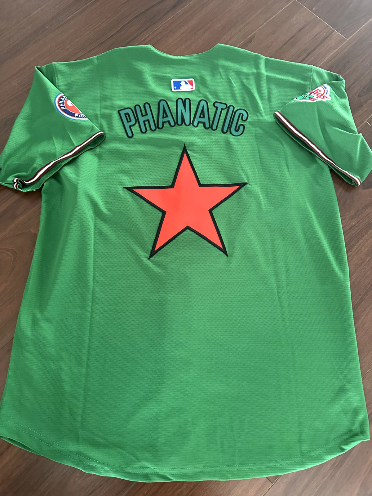 NEW Custom Mens Philadelphia Phillies Philly Phanatic Stitched Jersey USA Seller