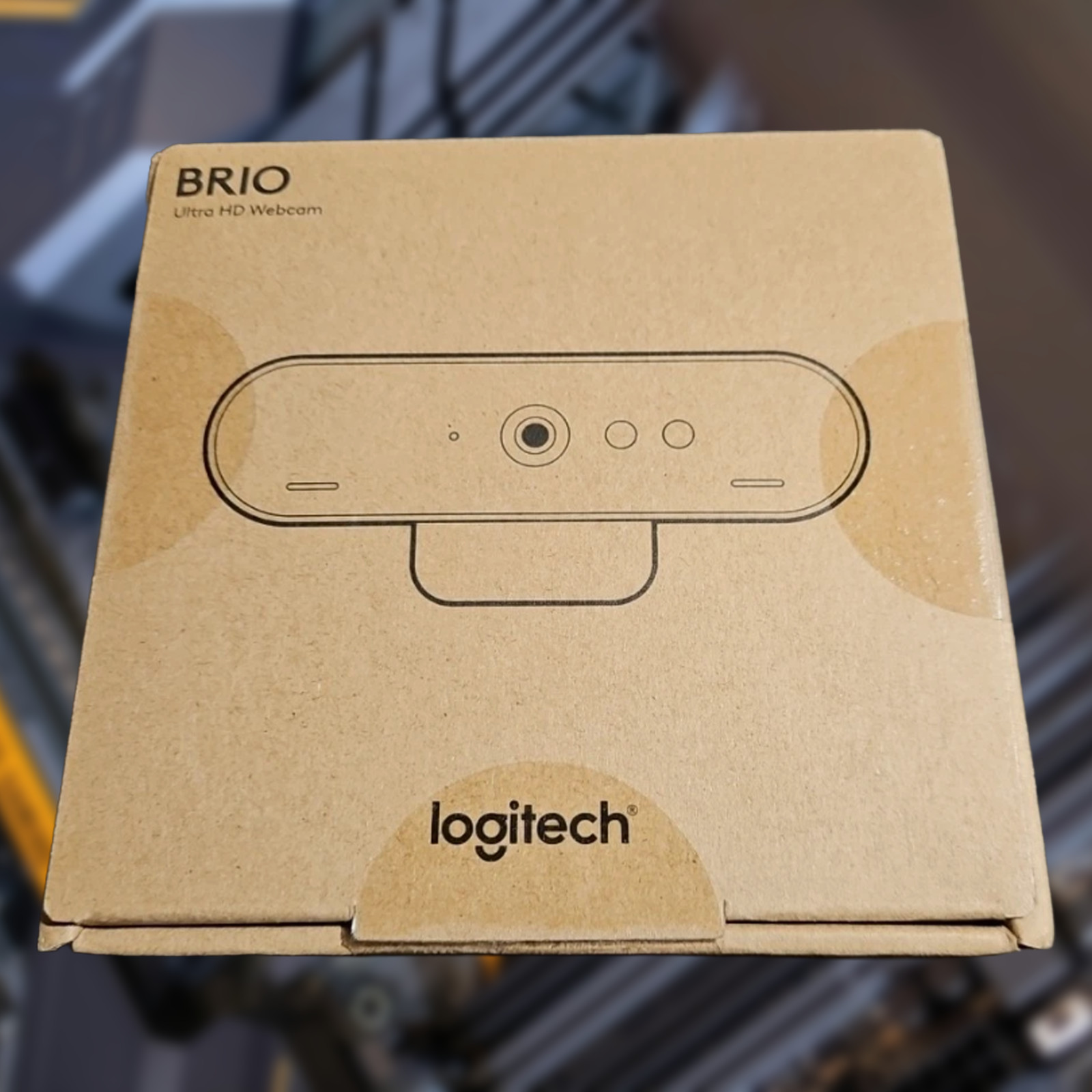 Logitech Brio Ultra HD Pro 4K Webcam (V-U0040, 960-001105) Factory Sealed