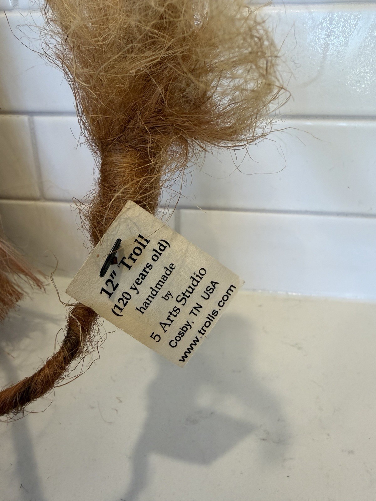 Ken Arensbak 12 “ Troll- With Racquet And Ball