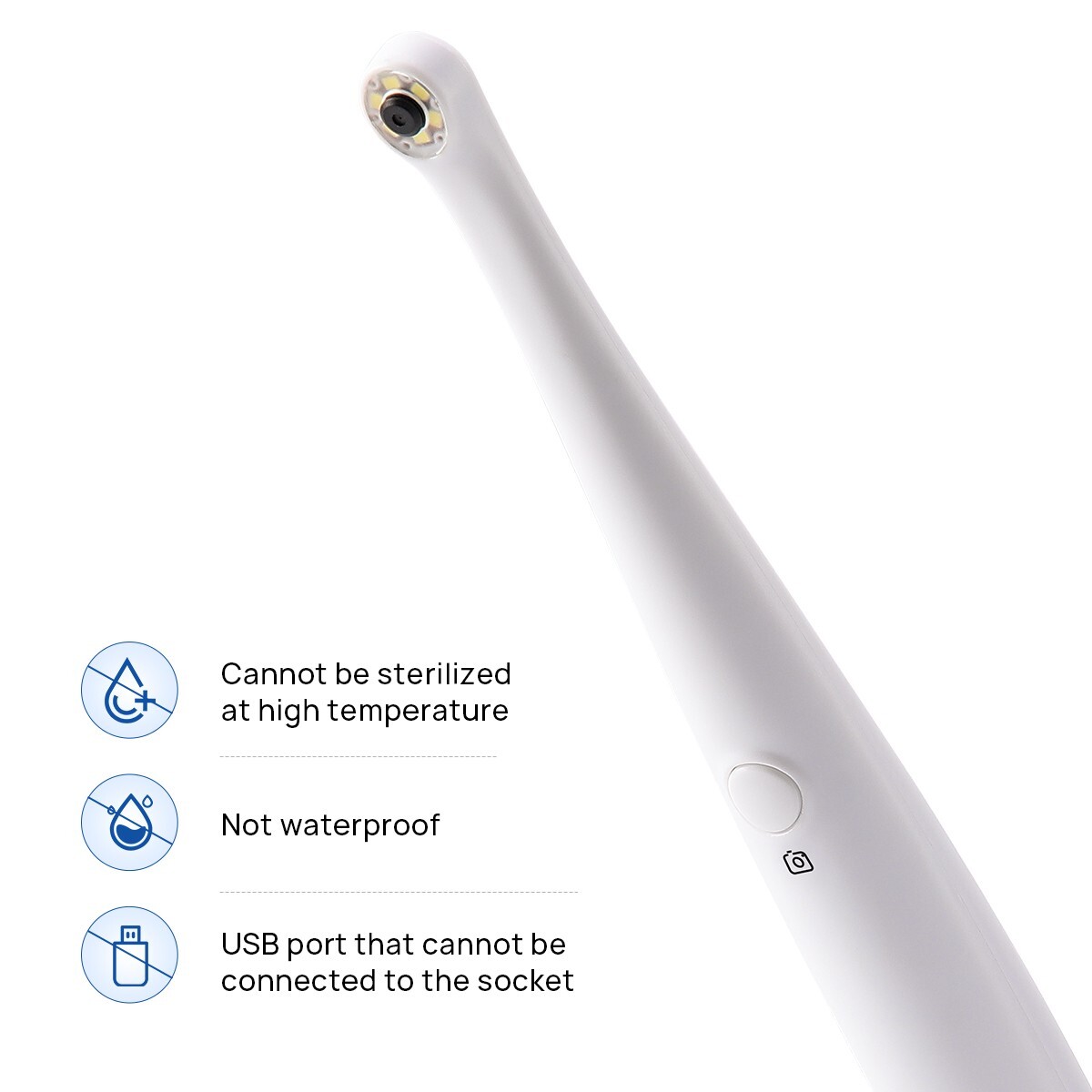 AZDENT Dental Camera Intraoral Focus Digital USB Imaging Intra Oral 6 LED Light