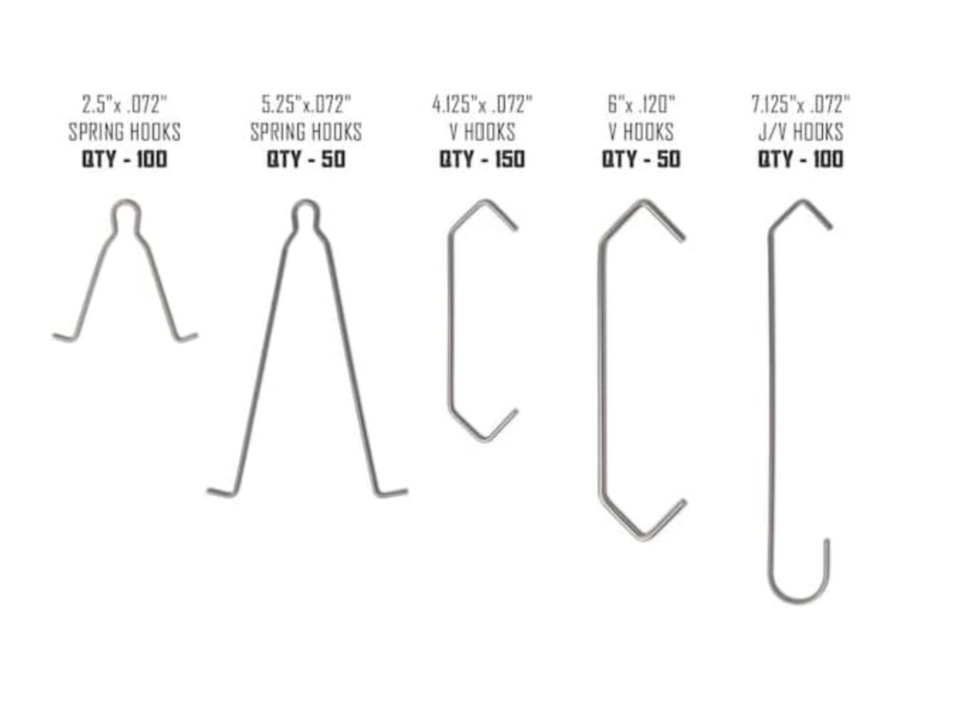 CERAKOTE® Hooks for All Series Coatings- (450, MASTER PACK)